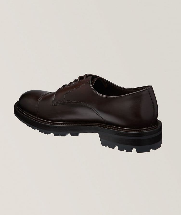 Burnished Leather Commando Derbies  image 1