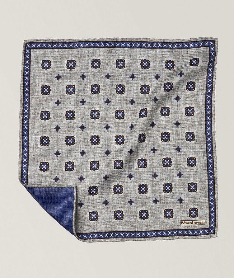 Reversible Silk Pocket Square image 0