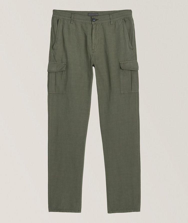 Cotton-Linen Cargo Pants image 0