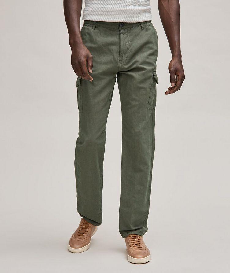 Cotton-Linen Cargo Pants image 1