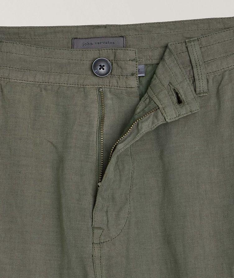 Cotton-Linen Cargo Pants image 3