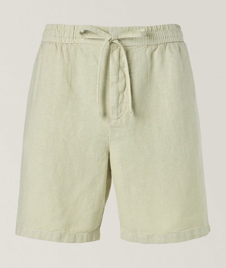 Linen-Lyocell Drawstring Shorts image 0