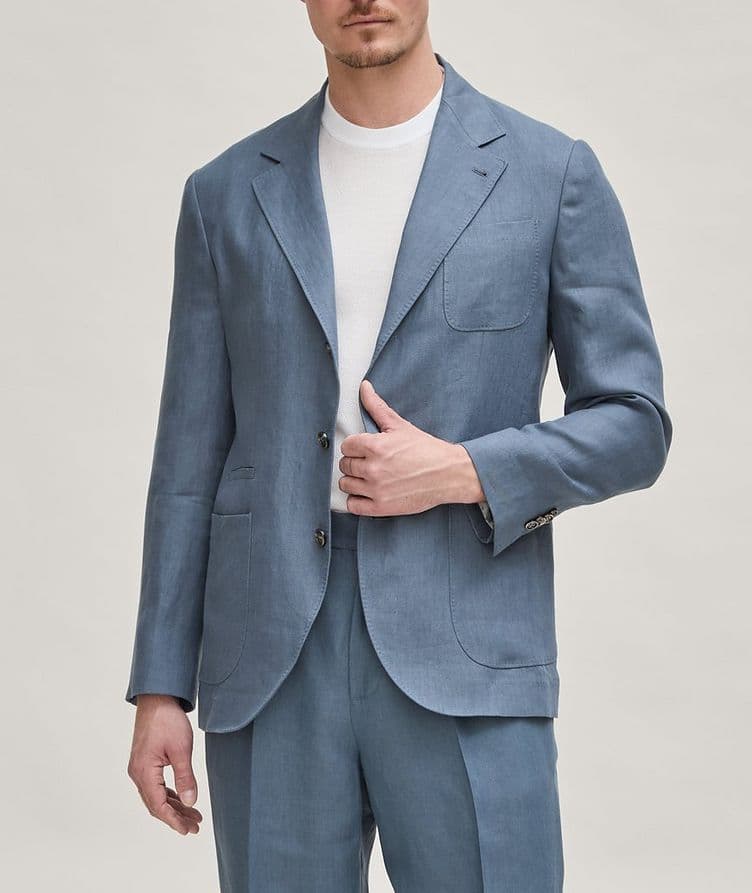 Mélange Linen Suit Jacket image 1