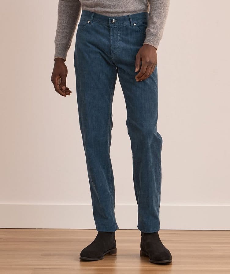 Velour Five-Pocket Pants  image 2