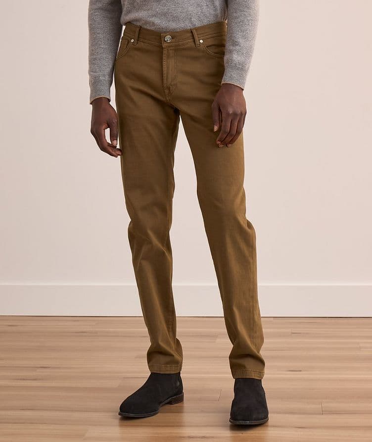 Nerano Cotton-Blend Five-Pocket Pants  image 2