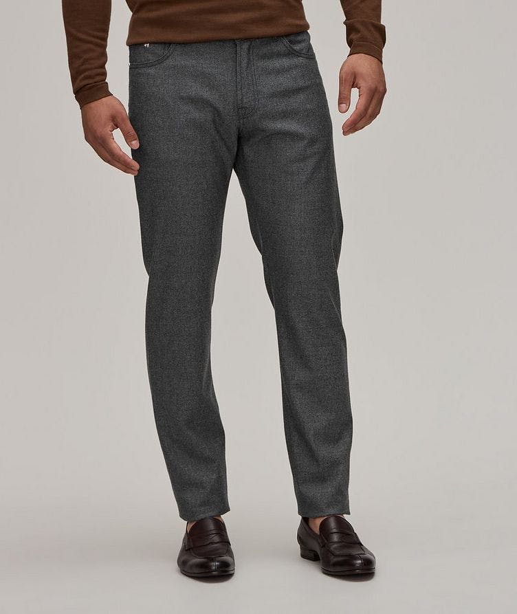 Pantalon Nerano en cachemire extensible image 1