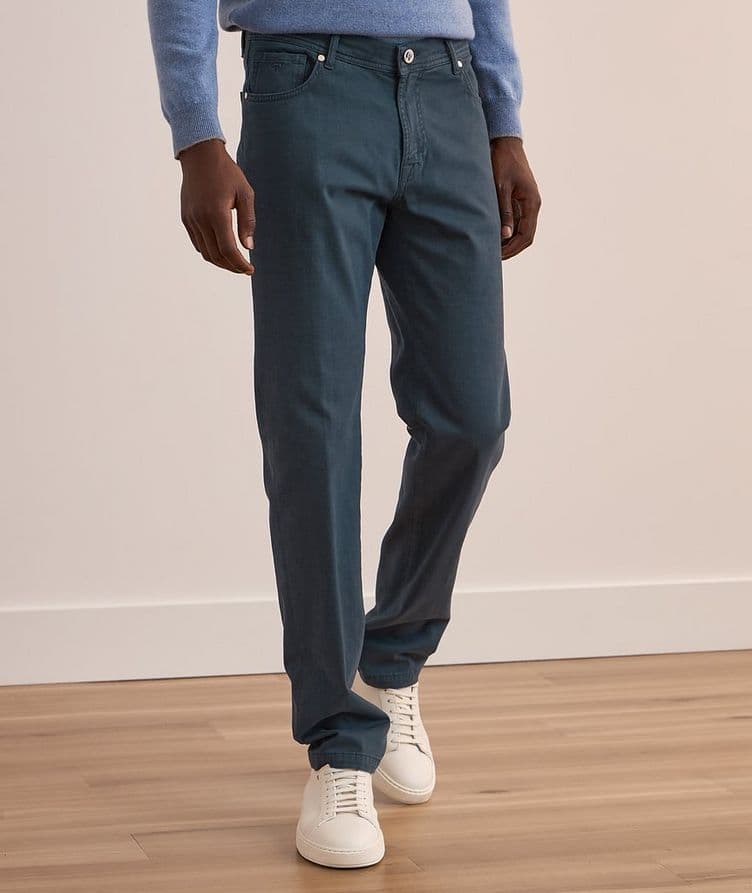 Nerano Cotton-Blend Five-Pocket Pants  image 2