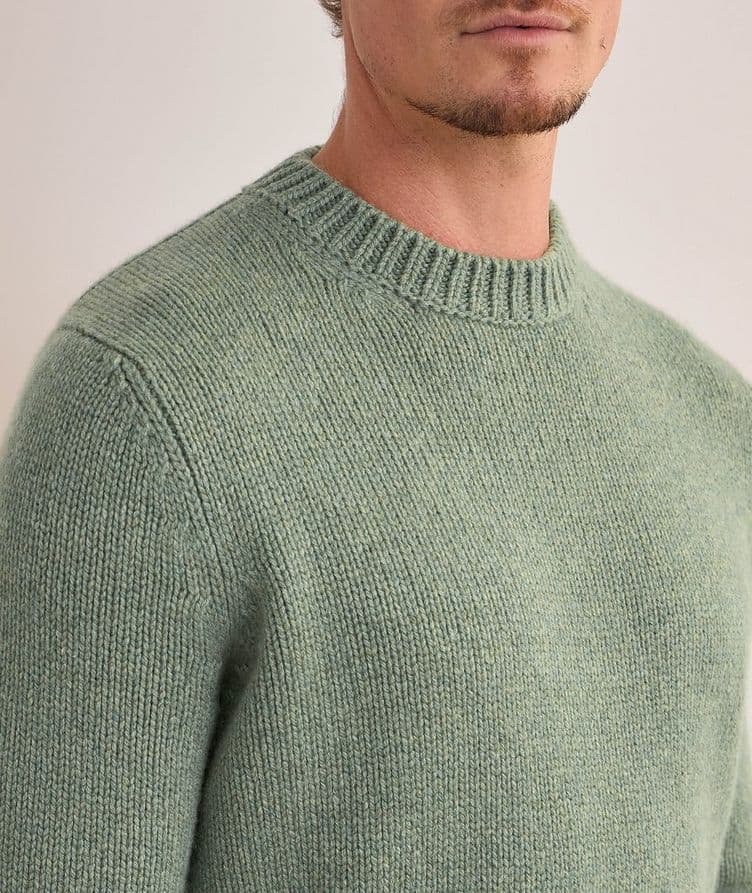 Classic Cashmere Crewneck Sweater image 3