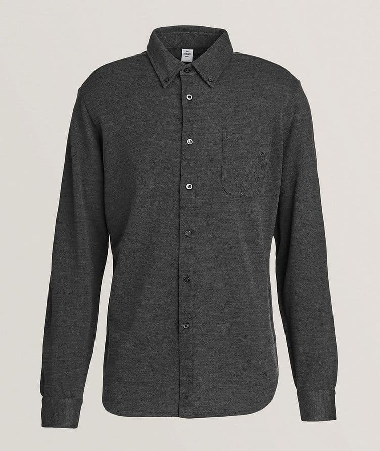 Scritto Wool-Silk Shirt image 0