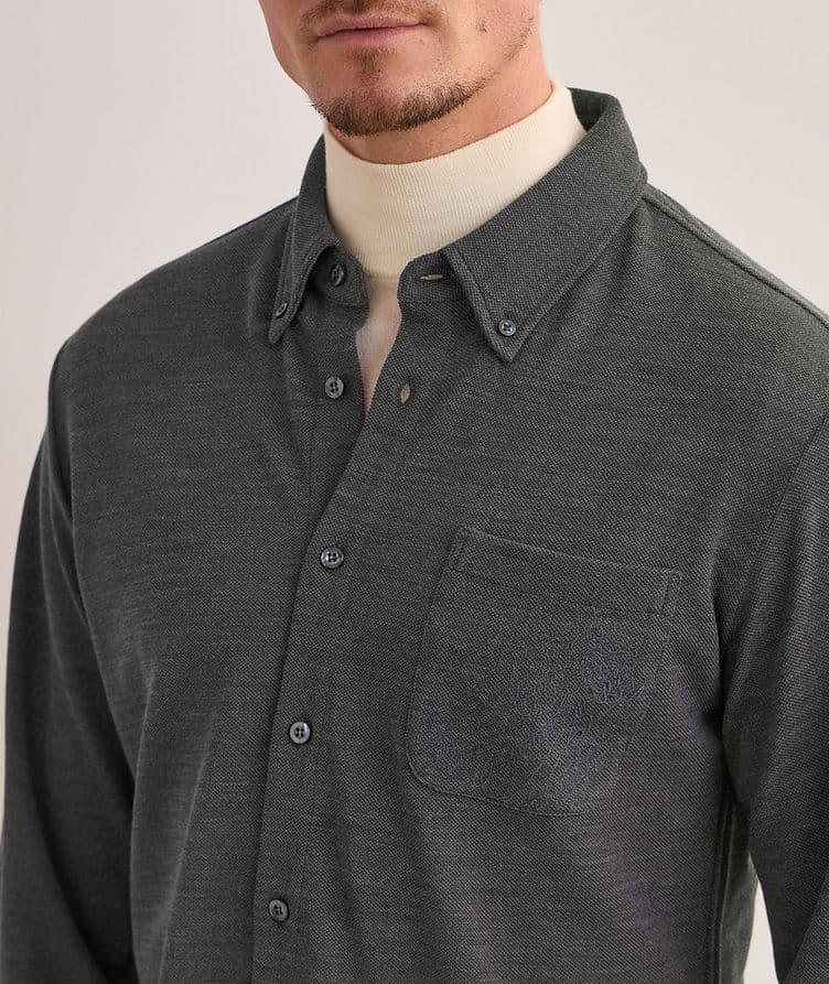 Scritto Wool-Silk Shirt image 3