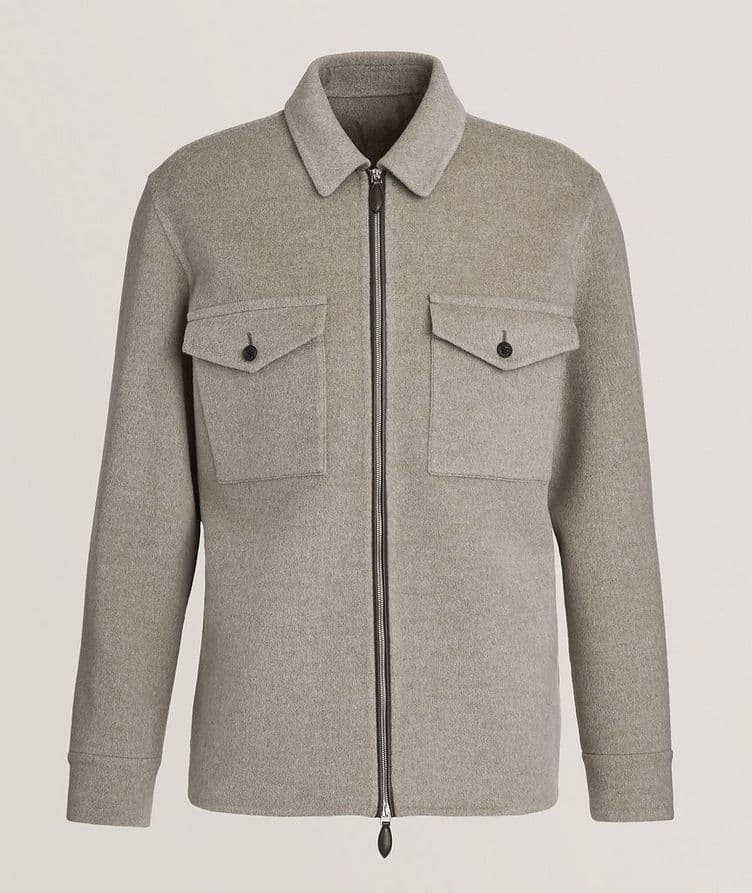 Wool-Cashmere Double Face Overshirt image 0