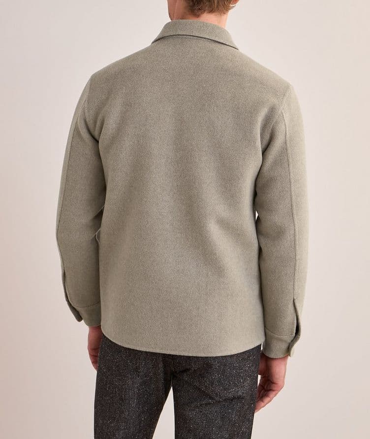 Wool-Cashmere Double Face Overshirt image 2