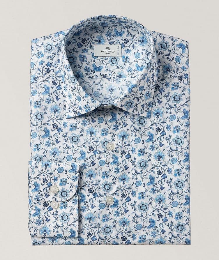 Floral Cotton Sport Shirt image 0