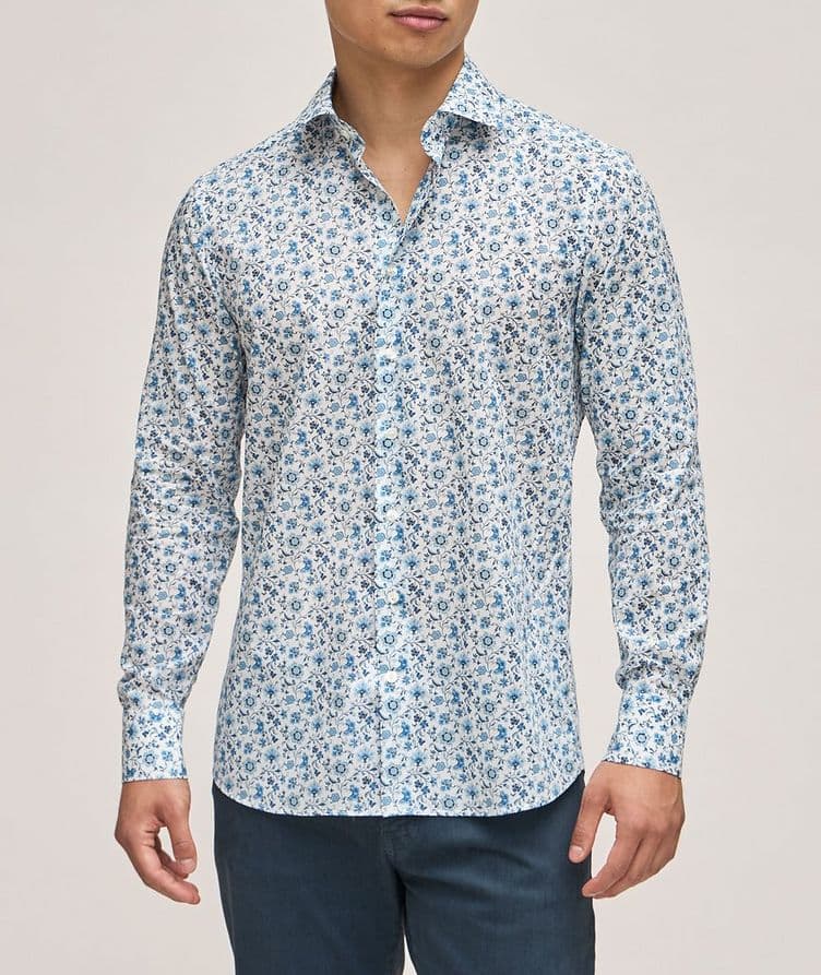 Floral Cotton Sport Shirt image 1