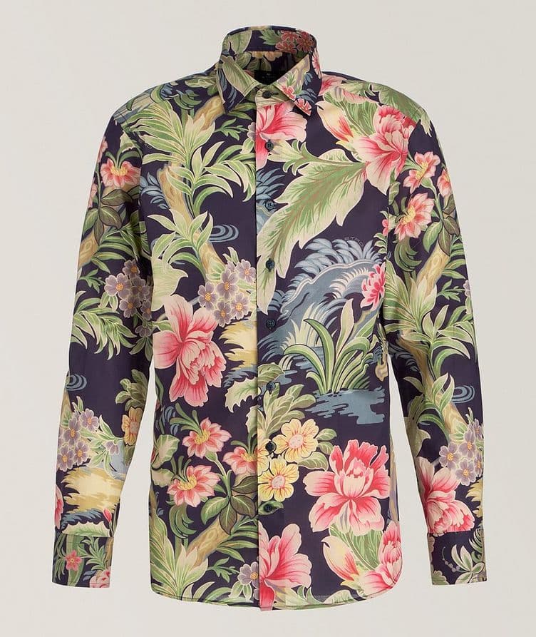 Floral Cotton Shirt  image 0