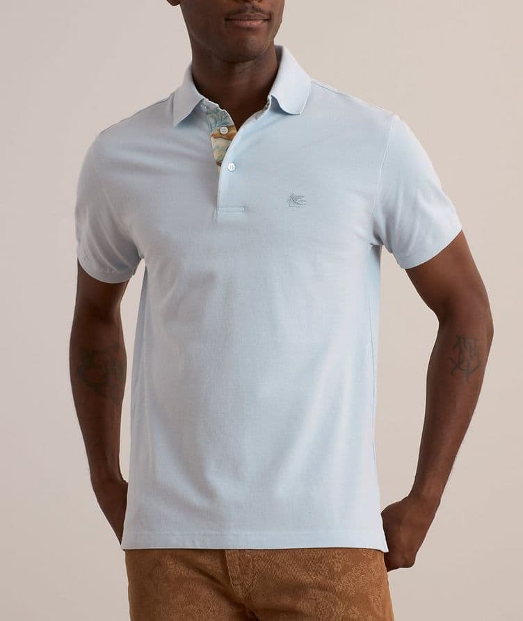 Paisley Cotton Polo image 1