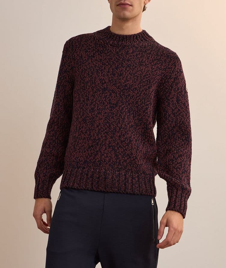 Virgin Wool Crewneck Sweater  image 1