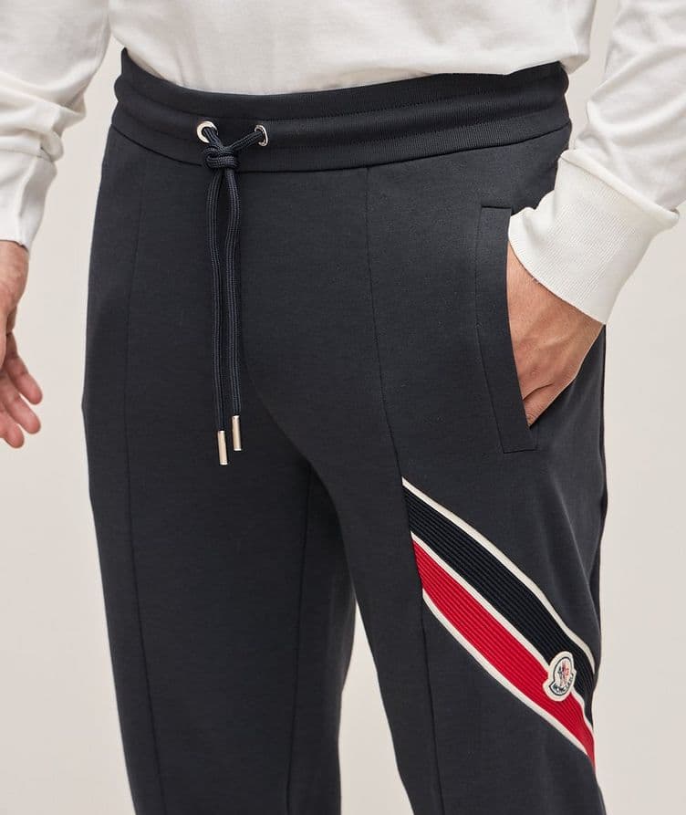 Drawstring Cotton-blend Joggers image 3