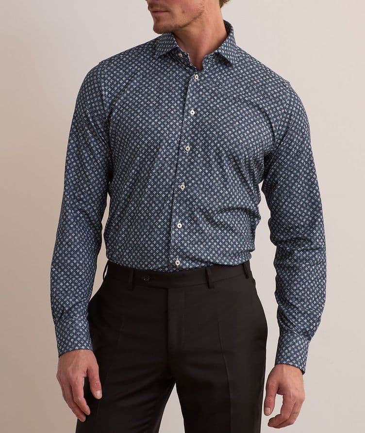 Byron Floral 4-Flex Dress Shirt image 1