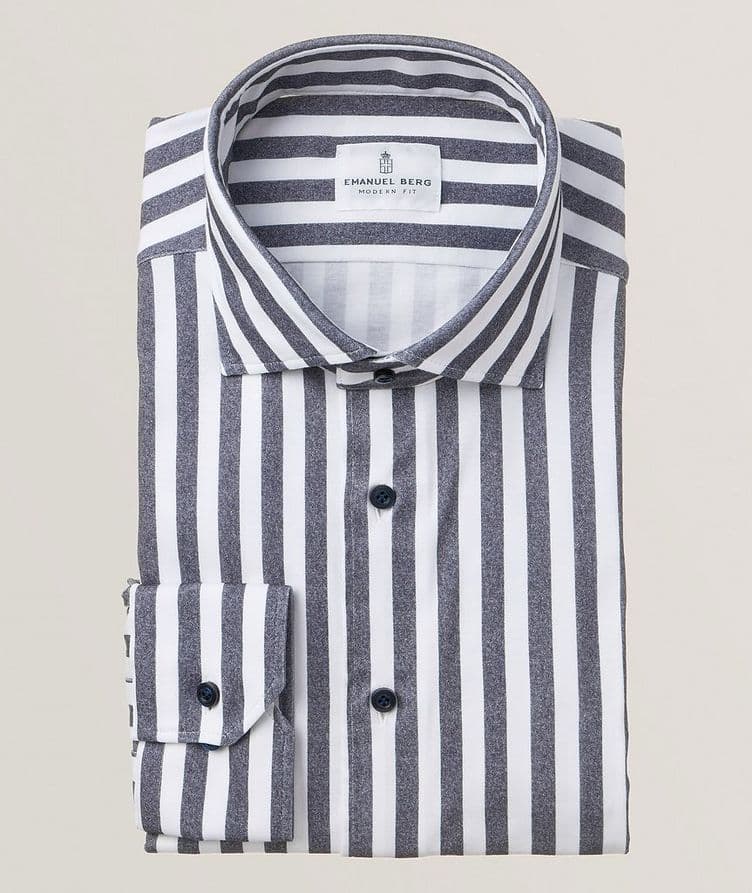 Byron Bengal Stripe 4-Flex Dress Shirt image 0