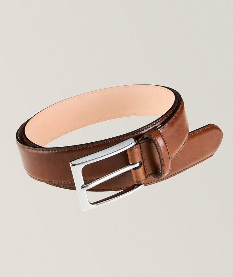 Genuine Leather Dress Belt image 0