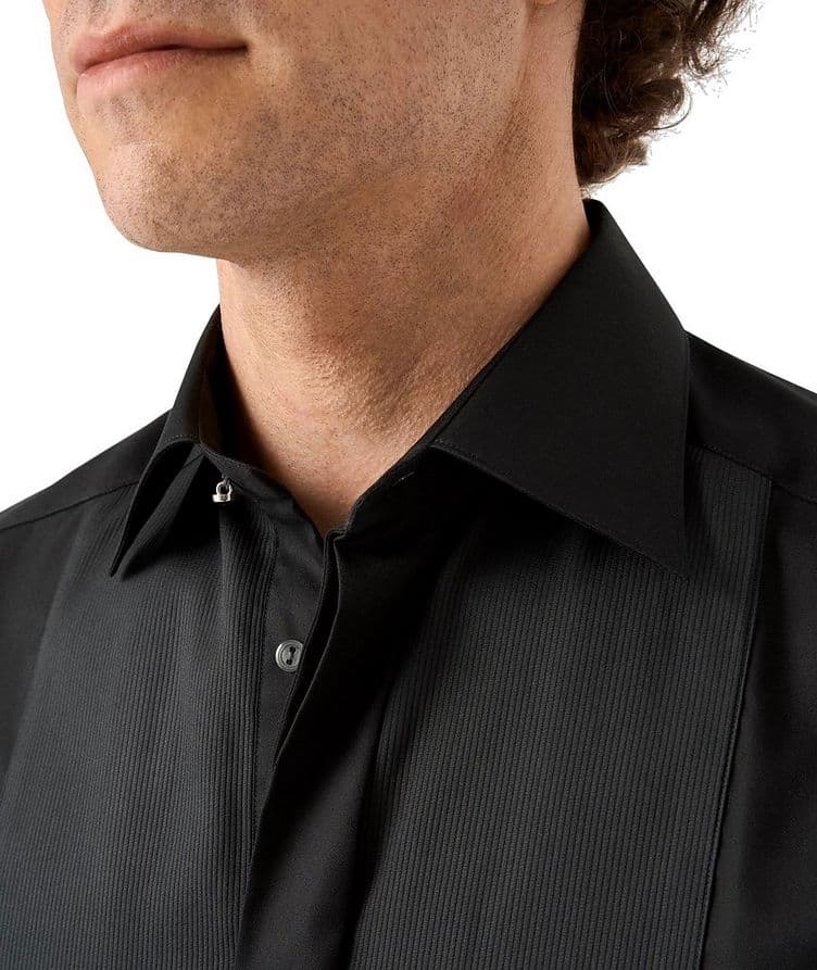 Pleated Bib Front Tuxedo Shirt image 3