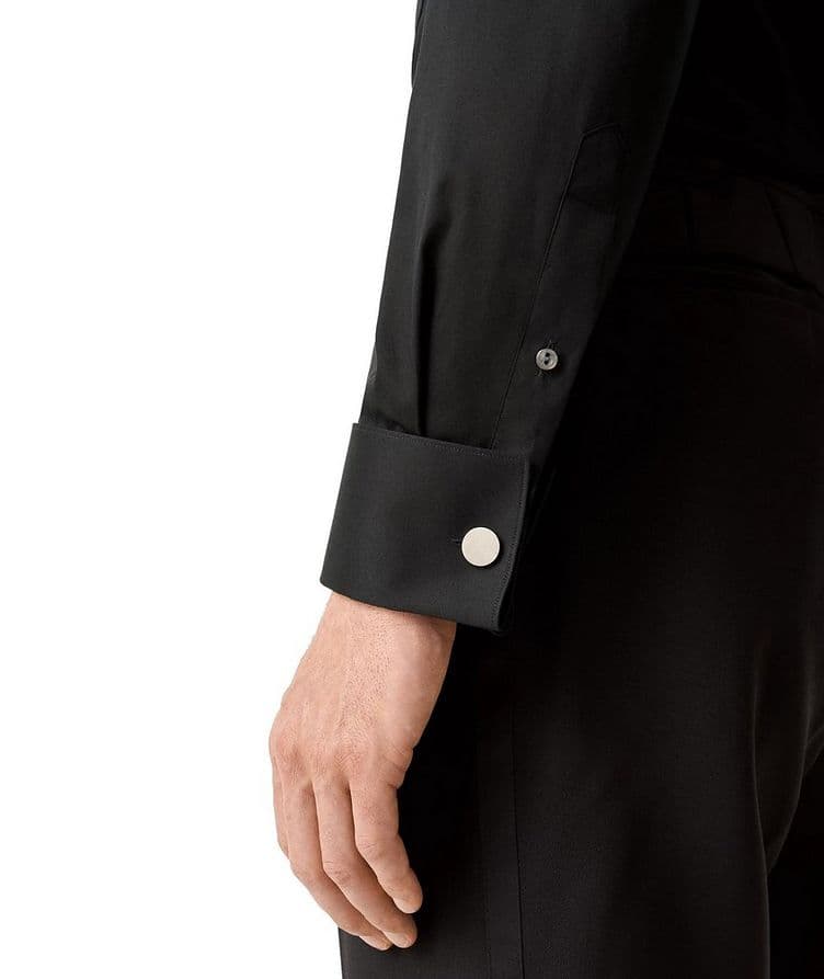 Pleated Bib Front Tuxedo Shirt image 4