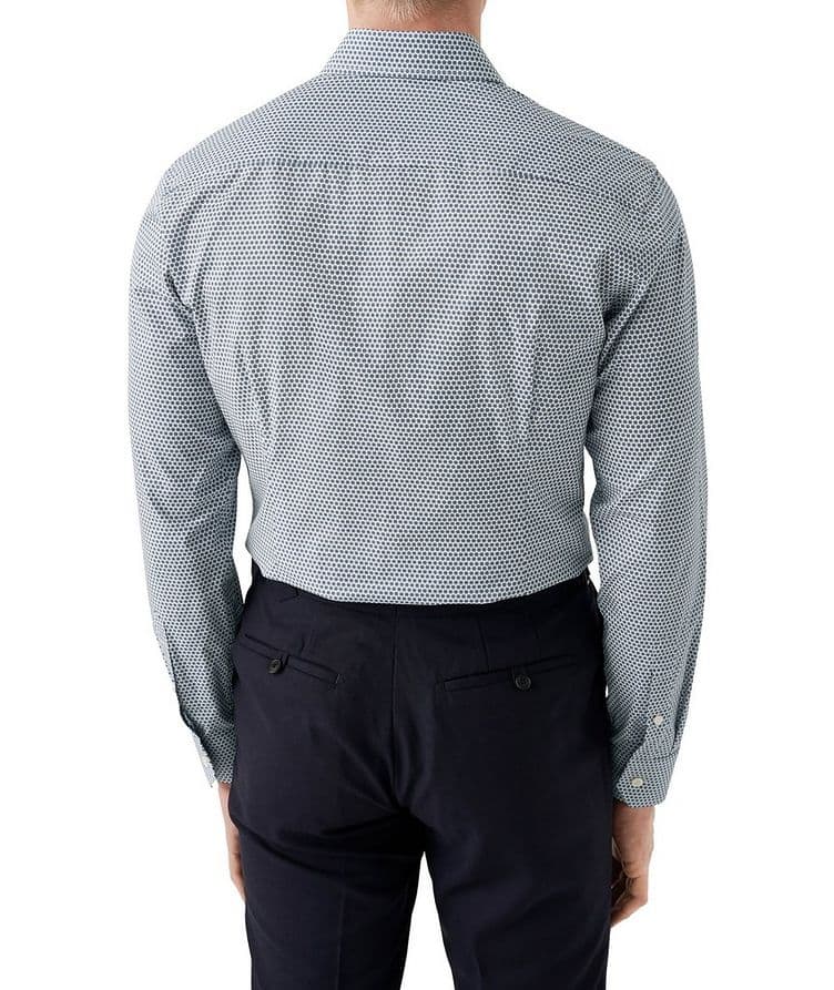 Contemporary-Fit Micro-Floral Signature Twill Shirt image 2