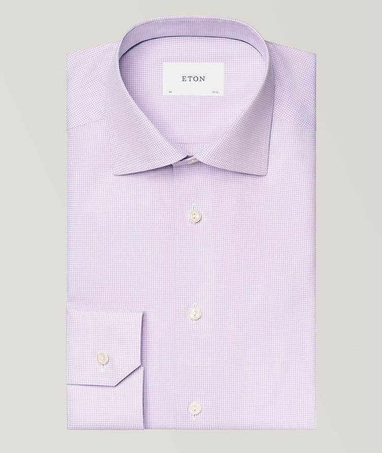 Contemporary-Fit Micro-Check Signature Twill Shirt image 0