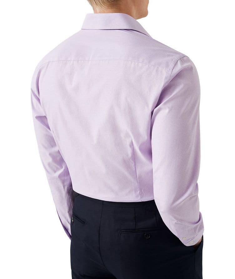 Contemporary-Fit Micro-Check Signature Twill Shirt image 2