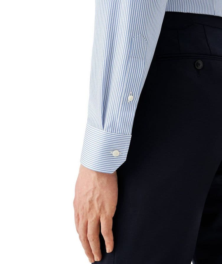 Contemporary-Fit Striped Signature Twill Shirt image 4