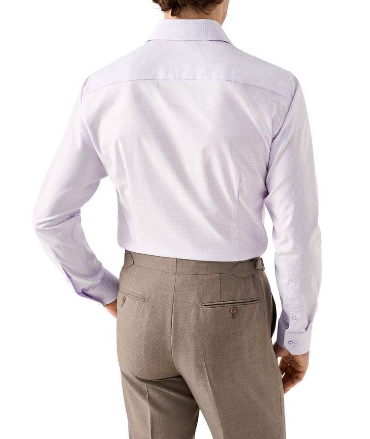 Check Lyocell-Blend Dress Shirt  image 2