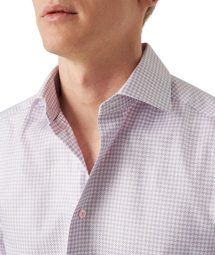 Chemise habillée en twill à motif quadrillé image 3