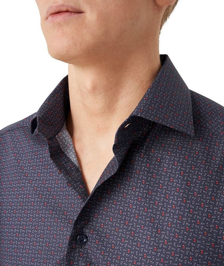 Micro-Paisley Signature Twill Shirt image 3