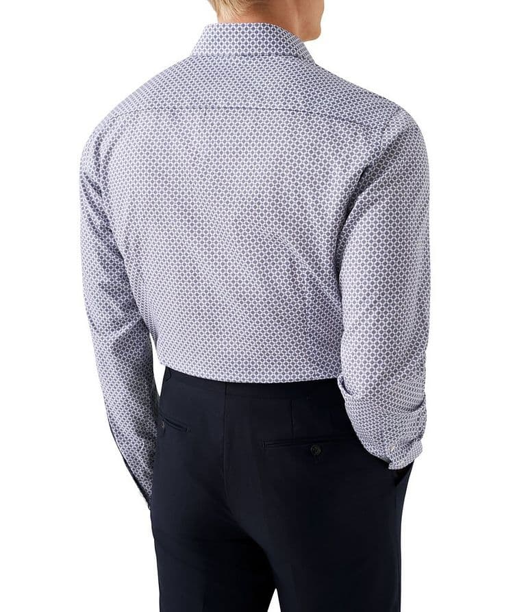 Contemporary-Fit Medallion Cotton-Tencel Dress Shirt image 2