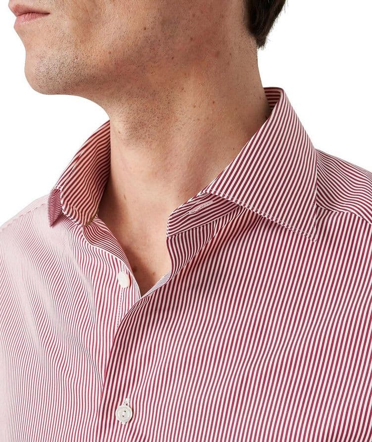 Slim-Fit Striped Elevated Twill Shirt image 3