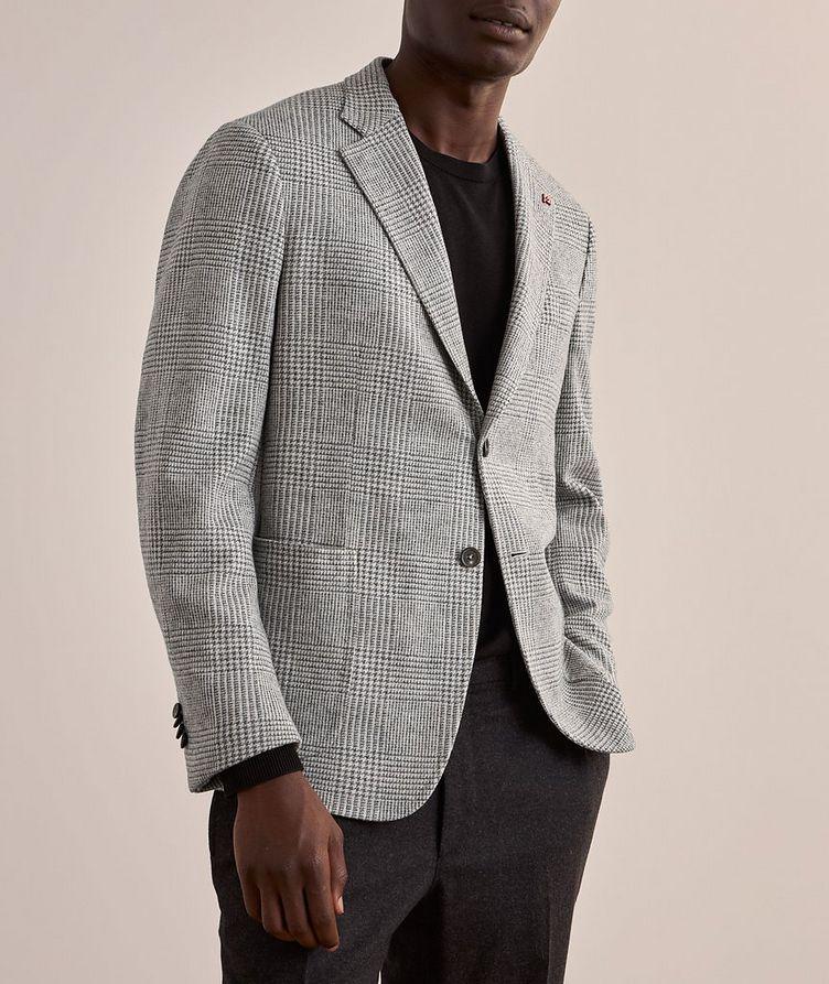 Glen Check Cashmere-Wool Sport Jacket  image 1