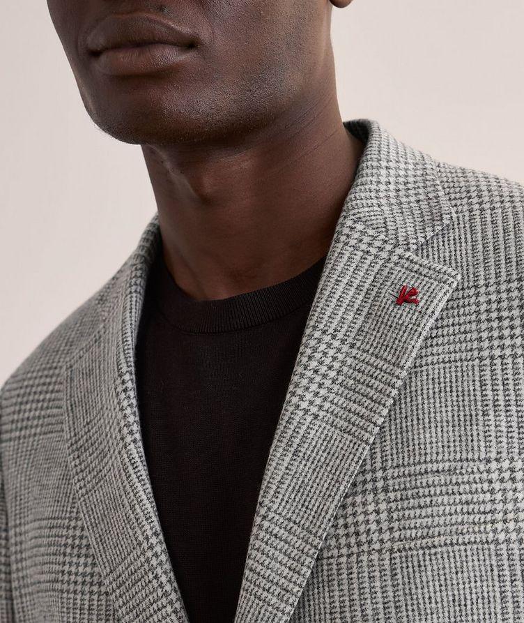 Glen Check Cashmere-Wool Sport Jacket  image 3