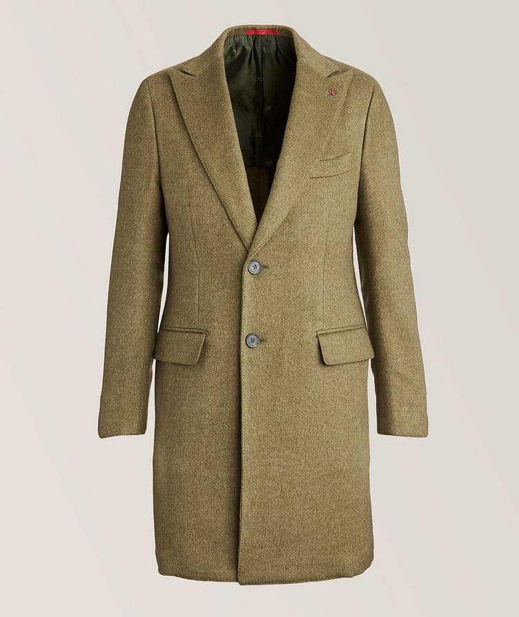 Peak Cashmere-Silk Overcoat image 0