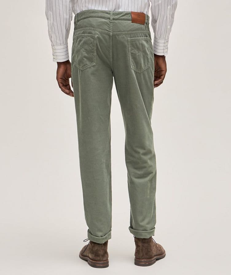 Italian Fit Cotton Corduroy Pants  image 2