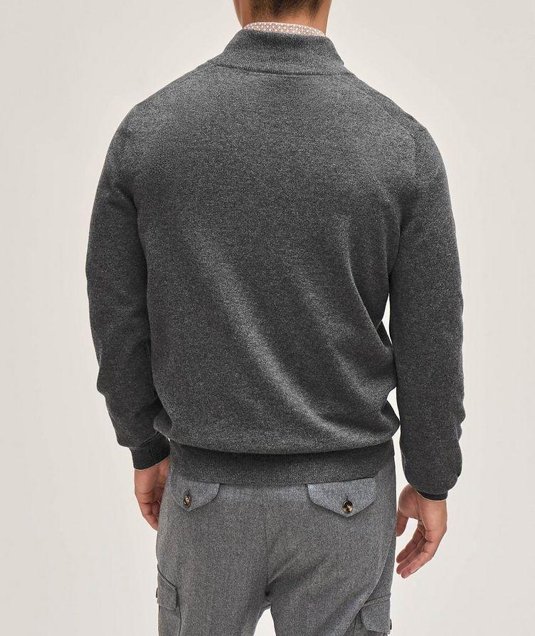 Quarter-Zip Cashmere Sweater image 2