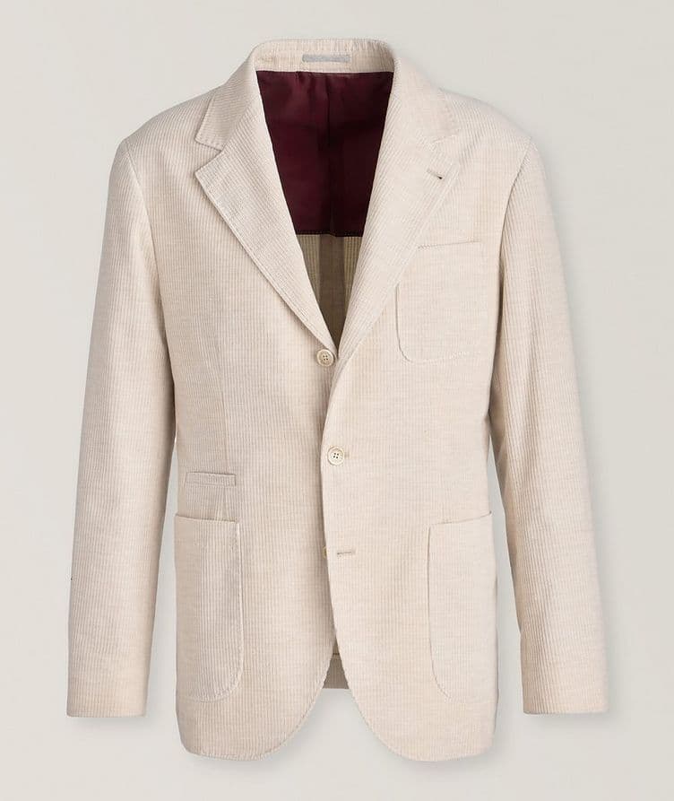 Corduroy Cotton-Cashmere Sport Jacket  image 0