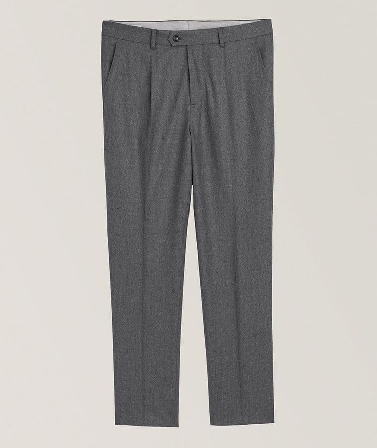 Virgin Wool Flannel Pants image 0