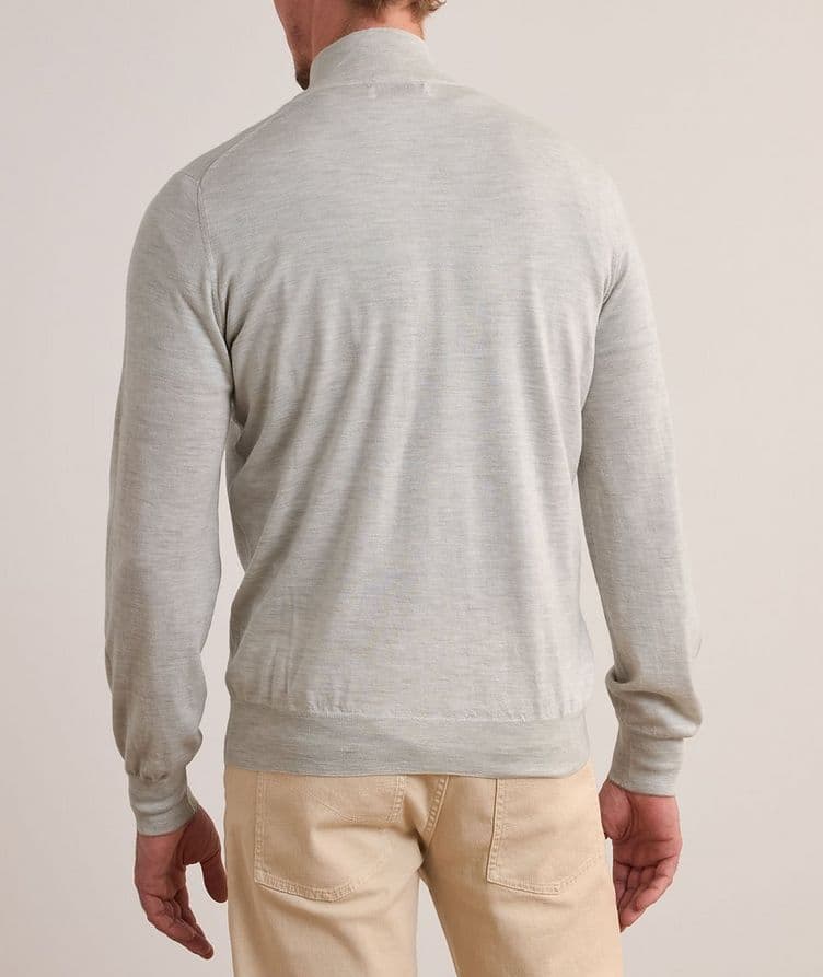 Wool-Cashmere Full-Zip Sweater  image 2