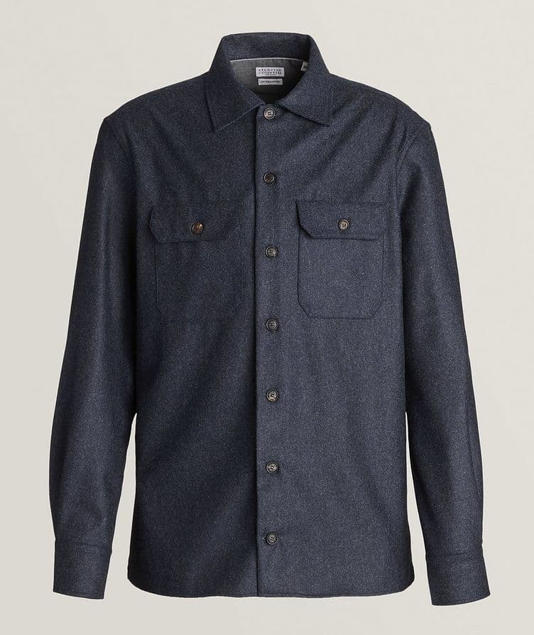 Virgin Wool Overshirt image 0