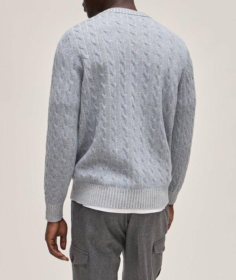 Vanisé Cable Knit Cashmere Sweater image 2