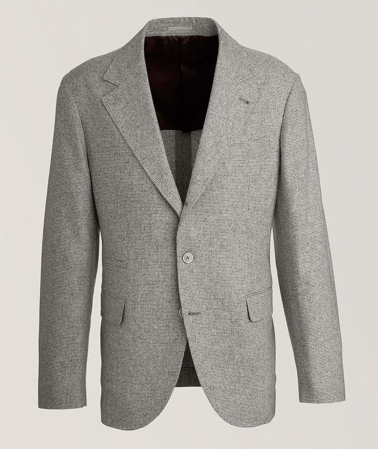 Houndstooth Silk-Blend Sport Jacket image 0