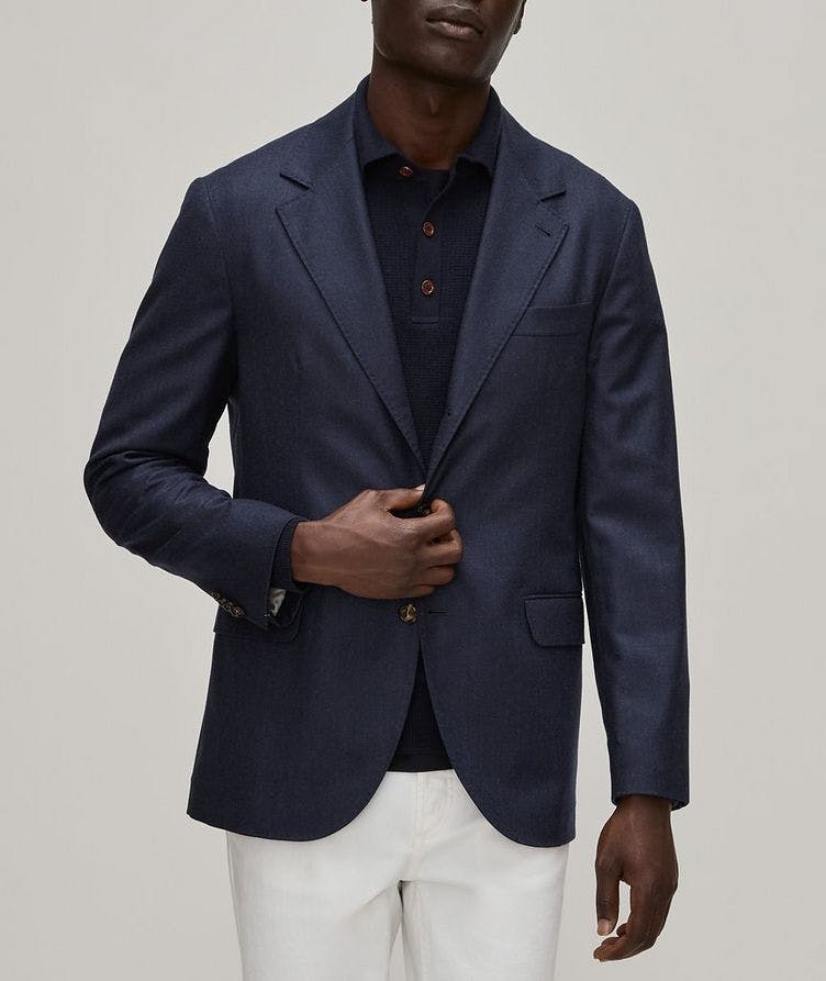 Mélange Virgin Wool Sport Jacket image 1