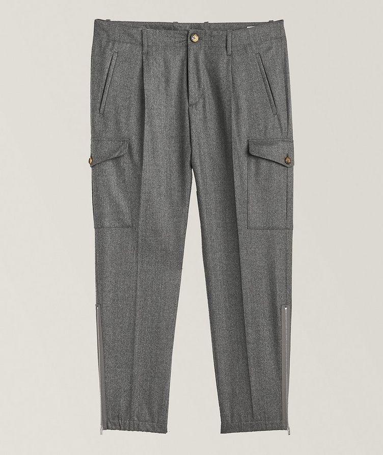 Leisure Fit Virgin Wool Cargo Pant image 0