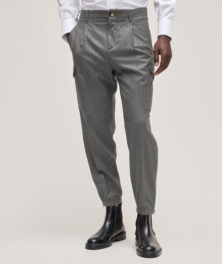 Leisure Fit Virgin Wool Cargo Pant image 1